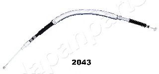 Трос, стояночная тормозная система JAPANPARTS BC-2043