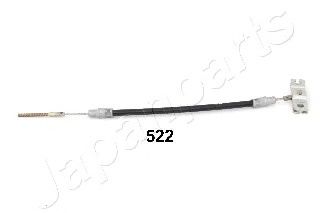 Трос, стояночная тормозная система JAPANPARTS BC-522