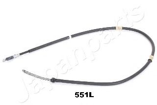 Трос, стояночная тормозная система JAPANPARTS BC-551L