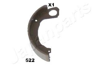Комплект тормозных колодок, стояночная тормозная система JAPANPARTS GF-522AF