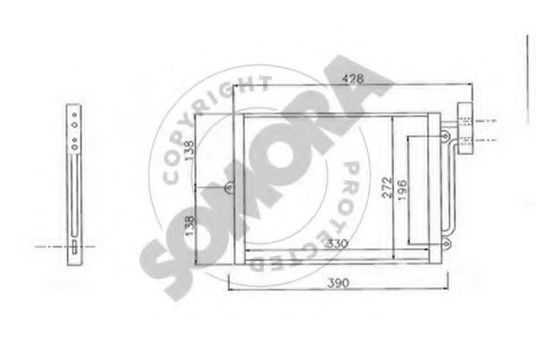 Конденсатор, кондиционер SOMORA 231060