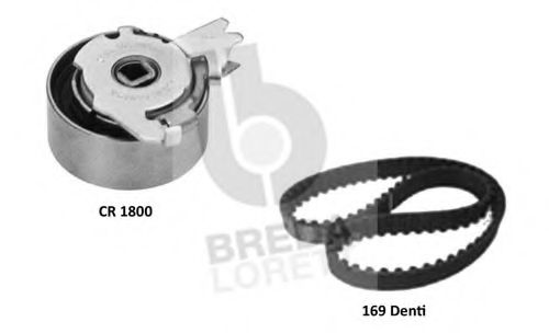 Комплект ремня ГРМ BREDA  LORETT KCD0740