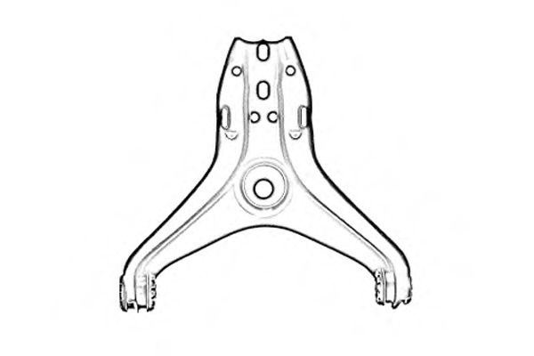 Рычаг независимой подвески колеса, подвеска колеса OCAP 0702048