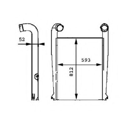 Интеркулер NRF 30217