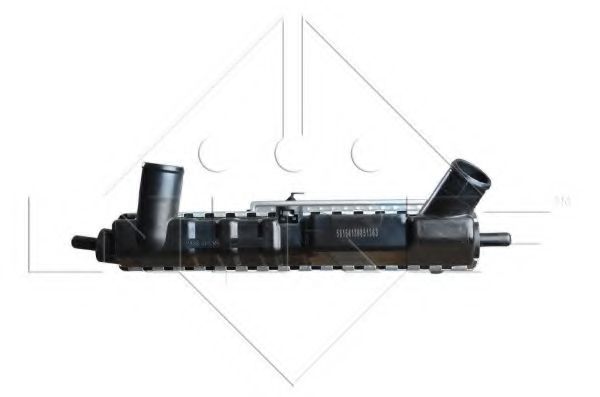 Радиатор, охлаждение двигателя NRF 50242