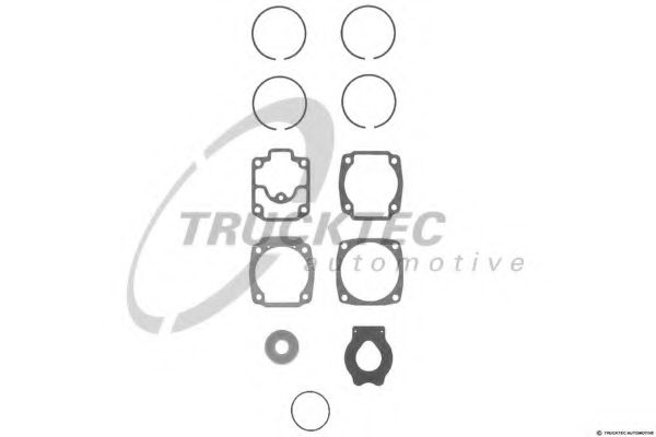 Ремкомплект, компрессор TRUCKTEC AUTOMOTIVE 0143009