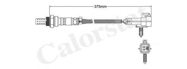Лямбда-зонд CALORSTAT by Vernet LS140256