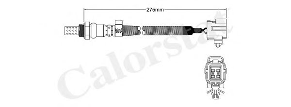 Лямбда-зонд CALORSTAT by Vernet LS140634