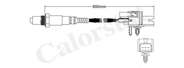 Лямбда-зонд CALORSTAT by Vernet LS150002