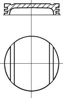 Поршень NÜRAL 87-521600-00