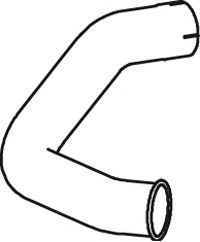 Труба выхлопного газа DINEX 21796