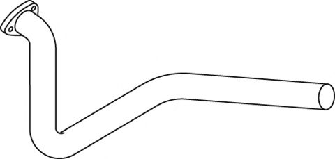 Труба выхлопного газа ZARA 8813