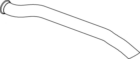 Труба выхлопного газа DINEX 17604