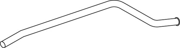 Труба выхлопного газа DINEX 50640