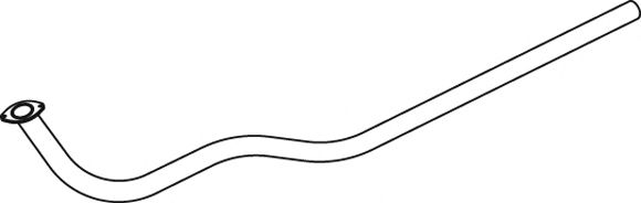 Труба выхлопного газа ZARA 9082