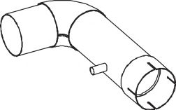 Труба выхлопного газа ZARA 10087