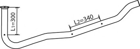 Труба выхлопного газа ZARA 576