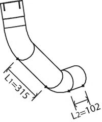 Труба выхлопного газа ZARA 1194