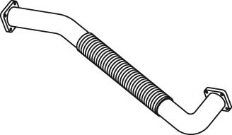 Труба выхлопного газа DINEX 44127