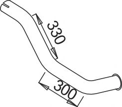 Труба выхлопного газа IMASAF 4298