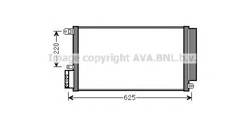 Конденсатор, кондиционер AVA QUALITY COOLING ALA5115D