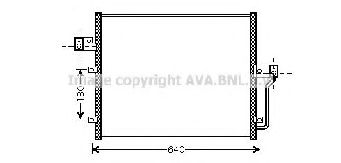 Конденсатор, кондиционер AVA QUALITY COOLING DW5082