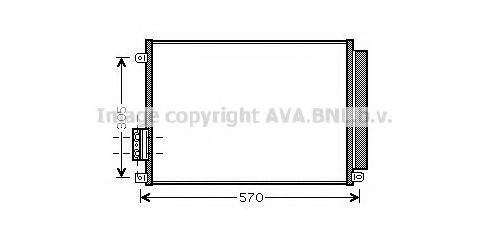 Конденсатор, кондиционер AVA QUALITY COOLING FT5347D