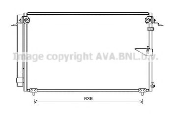 Конденсатор, кондиционер AVA QUALITY COOLING TO5654D