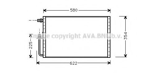 Конденсатор, кондиционер AVA QUALITY COOLING UV5001