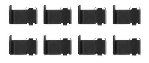 Комплектующие, колодки дискового тормоза MGA A171