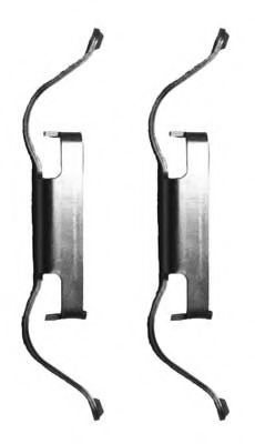 Комплектующие, колодки дискового тормоза MGA A177