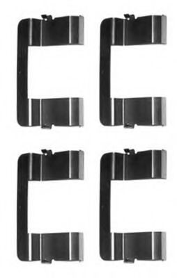 Комплектующие, колодки дискового тормоза MGA A272