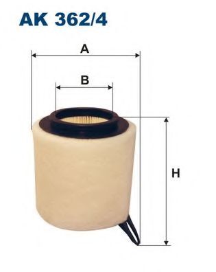 Воздушный фильтр FILTRON AK362/4