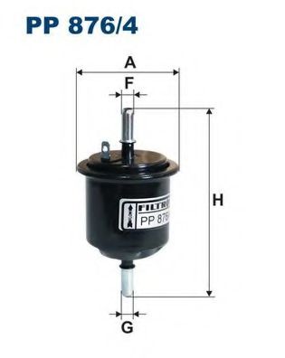 Топливный фильтр FILTRON PP876/4