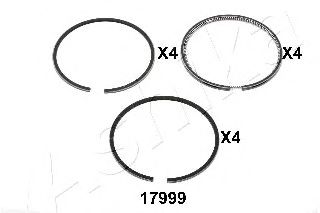 Поршневое кольцо ASHIKA 34-17999