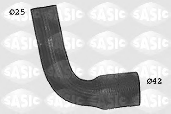 Шланг радиатора SASIC SWH4167