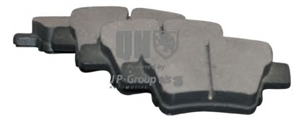 Комплект тормозных колодок, дисковый тормоз JP GROUP 4163700419