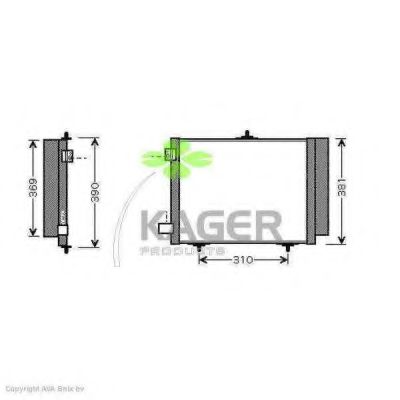 Конденсатор, кондиционер KAGER 94-5071