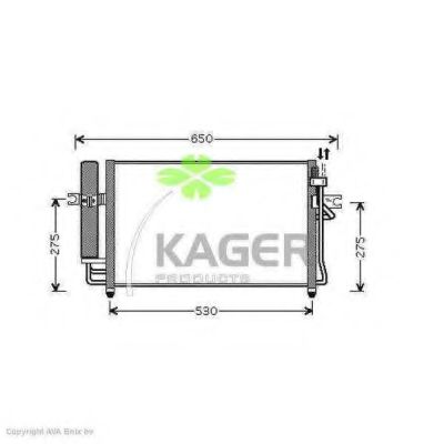 Конденсатор, кондиционер KAGER 94-5178