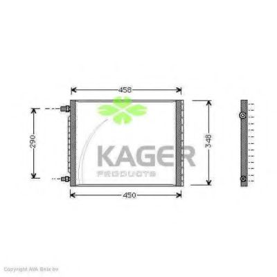 Конденсатор, кондиционер KAGER 94-5364