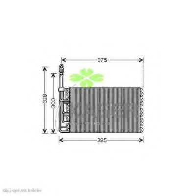 Испаритель, кондиционер KAGER 94-5699