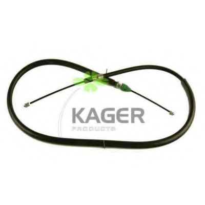 Трос, стояночная тормозная система KAGER 19-1647