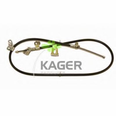 Трос, стояночная тормозная система KAGER 19-1688