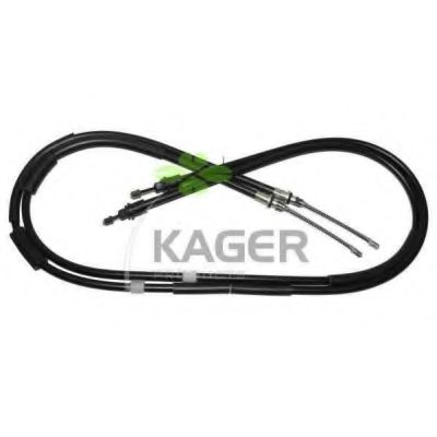 Трос, стояночная тормозная система KAGER 19-1975