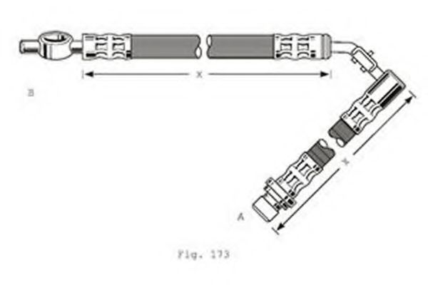 Тормозной шланг GIRLING 9004256