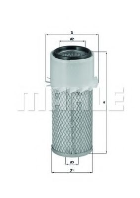 Воздушный фильтр PUROLATOR AF2019