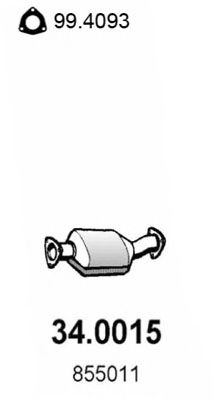 Катализатор ASSO 34.0015