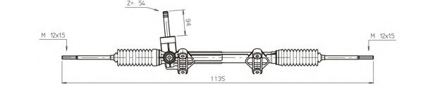 Рулевой механизм GENERAL RICAMBI FI4095