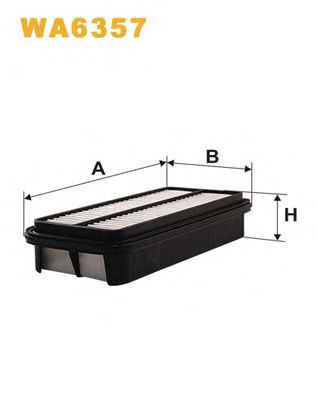 Воздушный фильтр WIX FILTERS WA6357