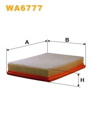 Воздушный фильтр WIX FILTERS WA6777